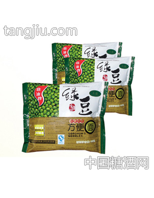 非油炸绿豆方便面