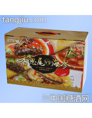 红一切香思尾海参