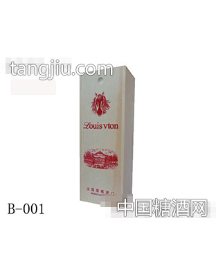 进口单支木盒包装