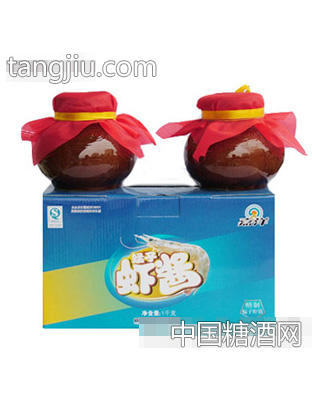 一级蜢子虾酱坛装
