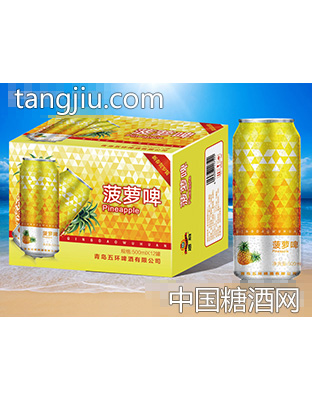 酒脉菠萝啤果味型碳酸饮料500ml
