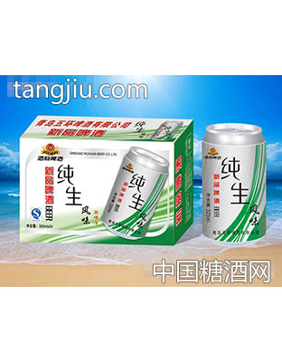 酒脉纯生风味熟啤酒