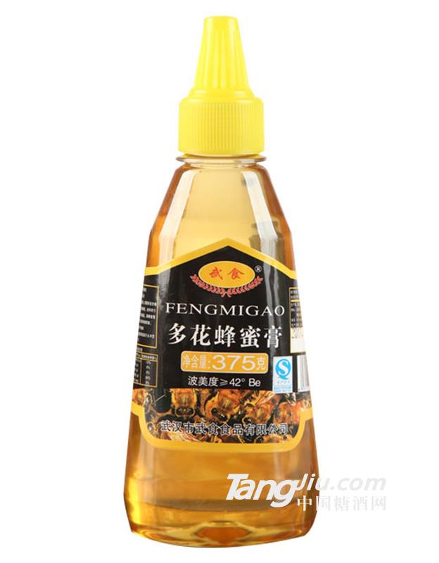 武食多花蜂蜜膏375g