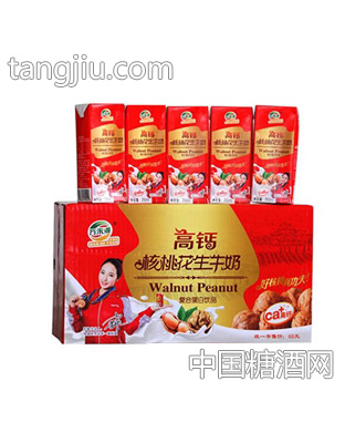 万禾源核桃花生奶（1x24利乐包）