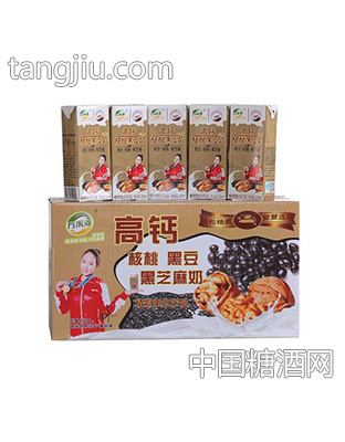 万禾源黑豆黑芝麻豆奶（1x24利乐包）