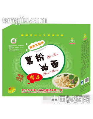 木兰羊角山葛粉油面箱装