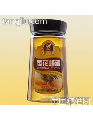 万钧精品枣花蜂蜜480g
