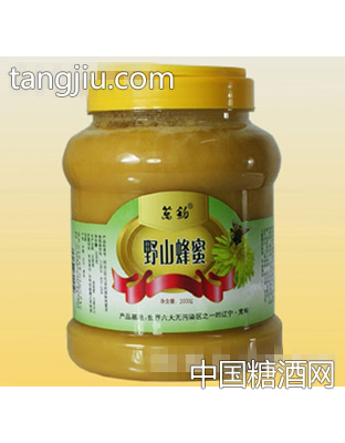 万钧野山蜂蜜2000g