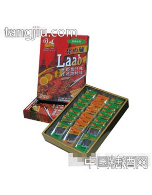 回味孜然烧烤猪肉脯