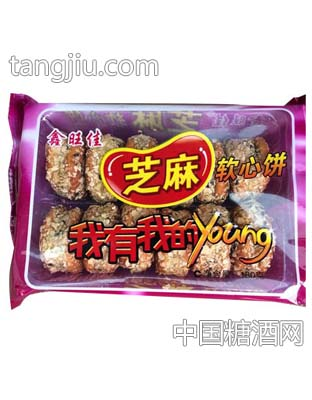 鑫旺佳芝麻软心饼180g