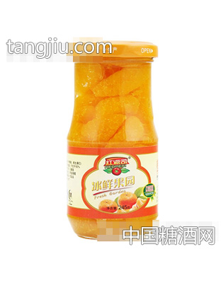 红派司245g糖水桔子罐头