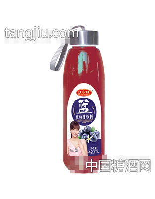 420ml沃尔旺蓝莓果汁饮料