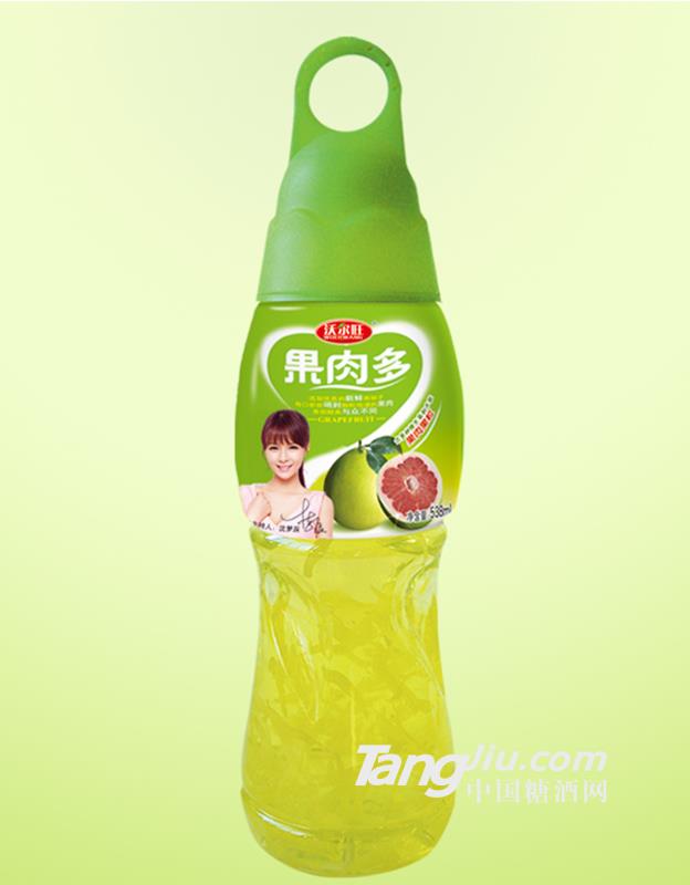 果粒果汁饮料系列果肉柚子538ml