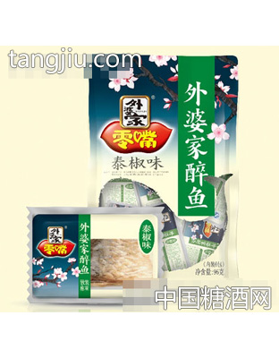 外婆家醉鱼泰椒味96g