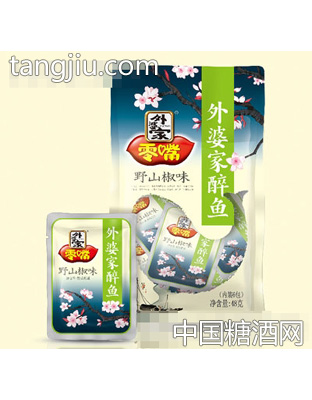 外婆家醉鱼野山椒味48g