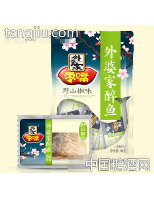 外婆家醉鱼野山椒味96g