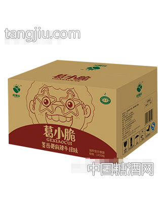 旺派家葛小脆墨西哥麻辣牛排味方便面1x50包