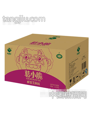 旺派家葛小脆酥香芝麻味方便面1x50包