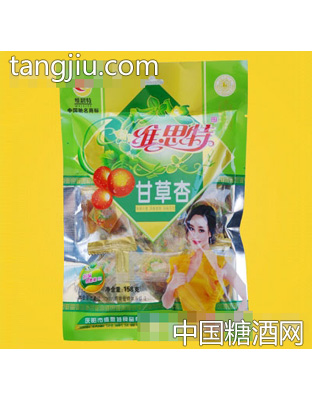 维思特甘草杏158g