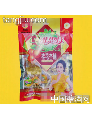 维思特桂花杏脯125g