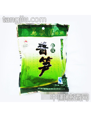 万盛园500克精制连皮酱笋