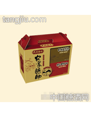 民间腊味四组合农家腊肠（礼盒装）1520g