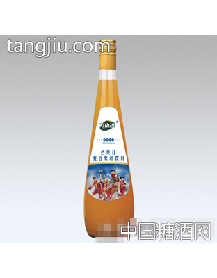 828ml万山远芒果果汁瓶装