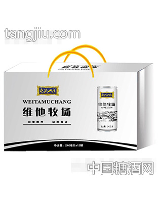 1x12龙兴山庄维他牧场植物蛋白饮料礼盒