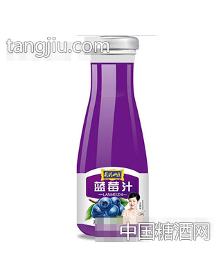 1.5L龙兴山庄蓝莓汁大口径