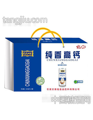 1x12龙兴山庄纯香高钙植物蛋白饮料礼盒