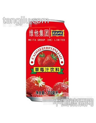 龙兴山庄草莓汁饮料310ml
