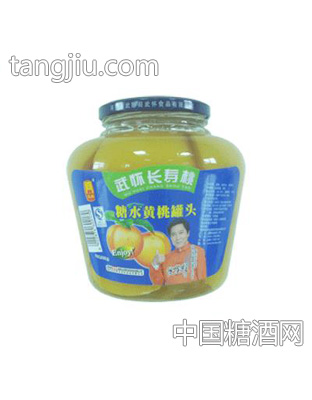 武怀 糖水黄桃罐头
