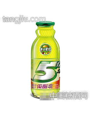 5倍清盈苹果醋爽