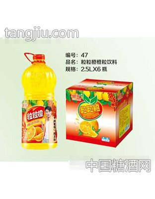 果多多粒粒橙橙粒饮料2.5L×6瓶(1)