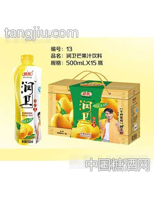 果多多芒果汁饮料500ml×15瓶