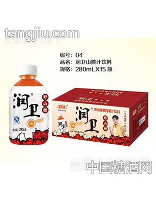 果多多山楂汁饮料280ml×15瓶