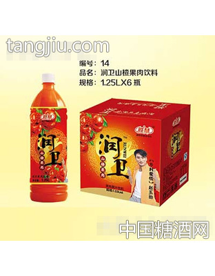 果多多山楂果肉饮料
