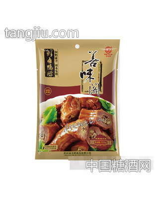 善味阁102克鲜卤鸭脖