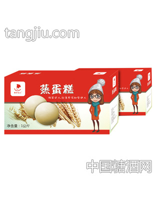 微笑达人蒸蛋糕箱装1公斤