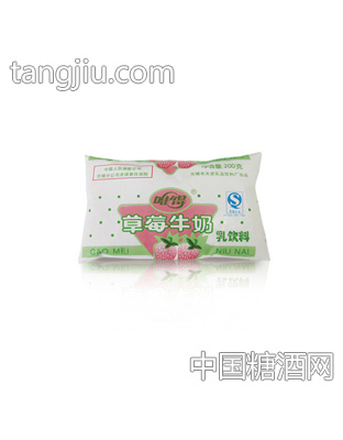 唯得定点奶系列草莓奶