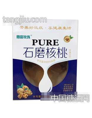 思圆牧场石磨核桃箱装