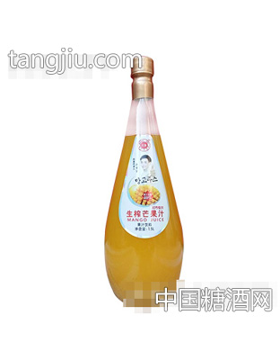 点趣生榨芒果汁1.5L