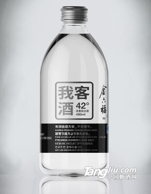 我客42°浓香型白酒