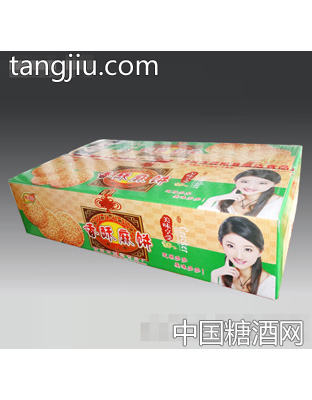 舞香园香酥麻饼绿箱