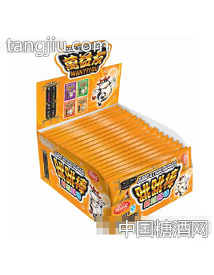 万益友跳跳棒牛奶香橙味盒装