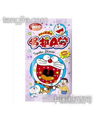 多拉A梦跳跳糖(葡萄味)