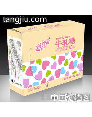 万益友牛轧糖混合口味