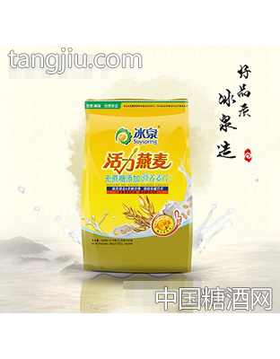 冰泉活力燕麦无蔗糖添加营养麦片560g