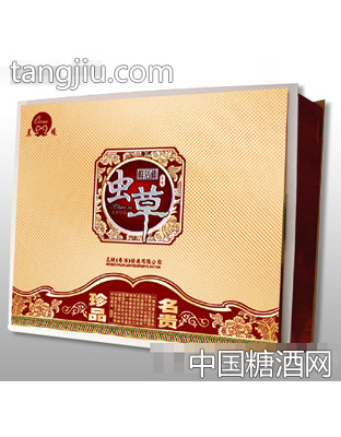 百珍堂鲜活虫草礼盒