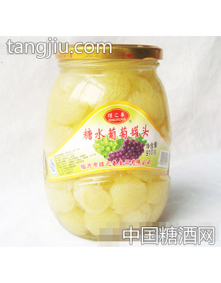 旺之春糖水葡萄罐头